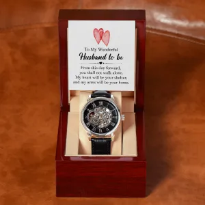 Husband To Be - Skeleton Watch