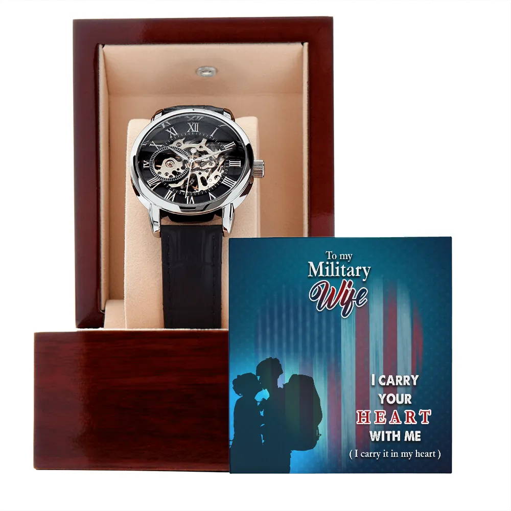 I carry Your Heart - Military Wife