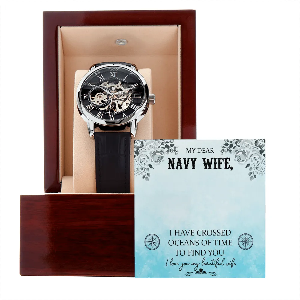 I have crossed ocean-Navy Wife