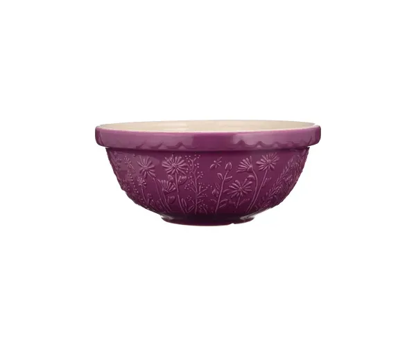 In The Meadow S18 Daisy Mixing Bowl 11" Purple