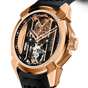 Jacob & Co. Epic X 18K Rose Gold Skeleton Dial - EX110.43.AA.AA.A