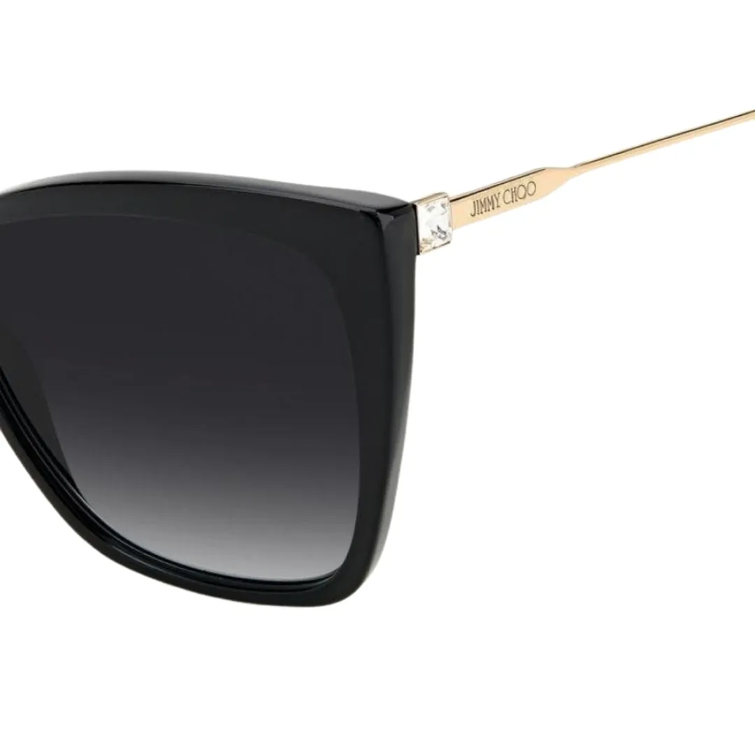 Jimmy Choo Womens Seba 807 9O Sunglasses Gold