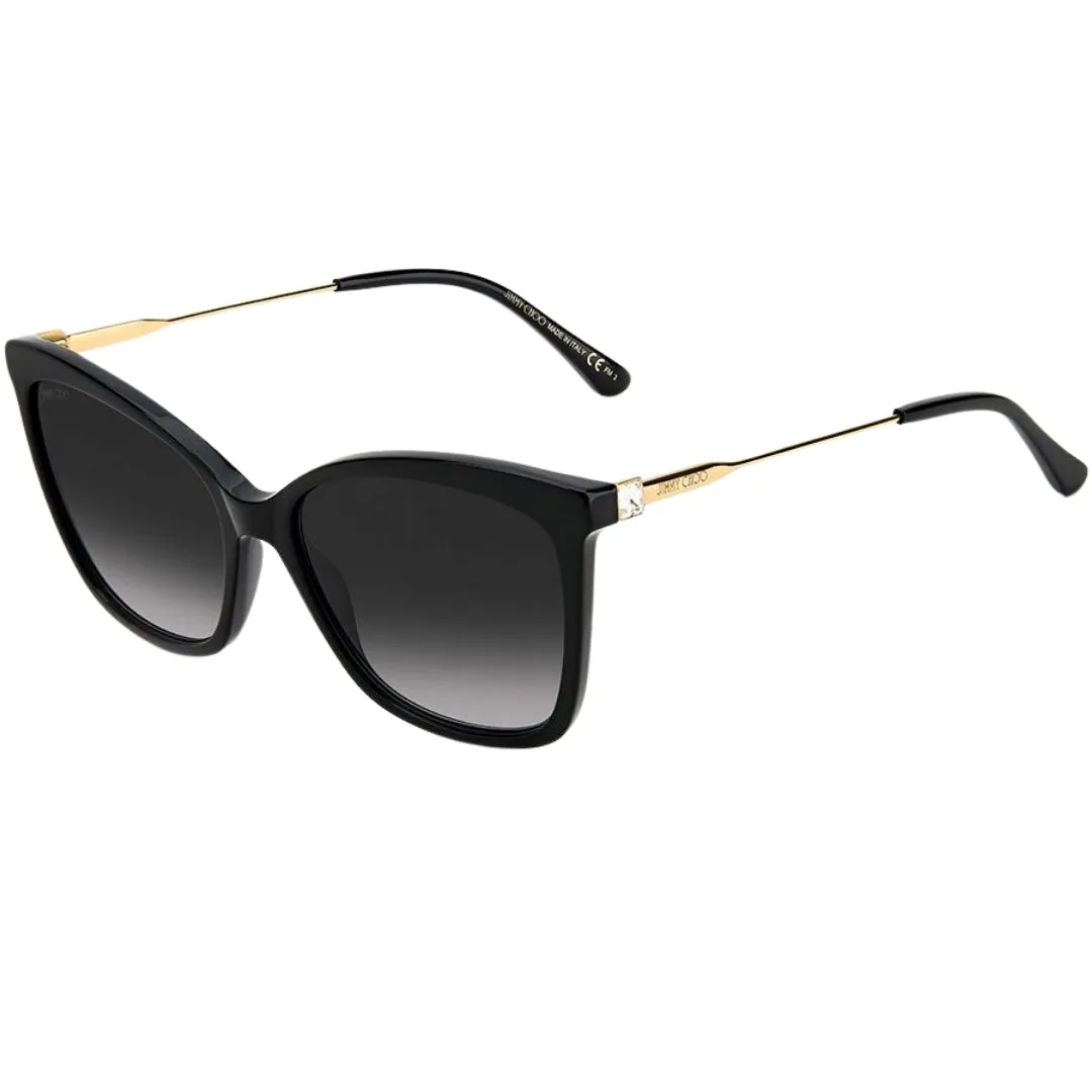 Jimmy Choo Womens Seba 807 9O Sunglasses Gold