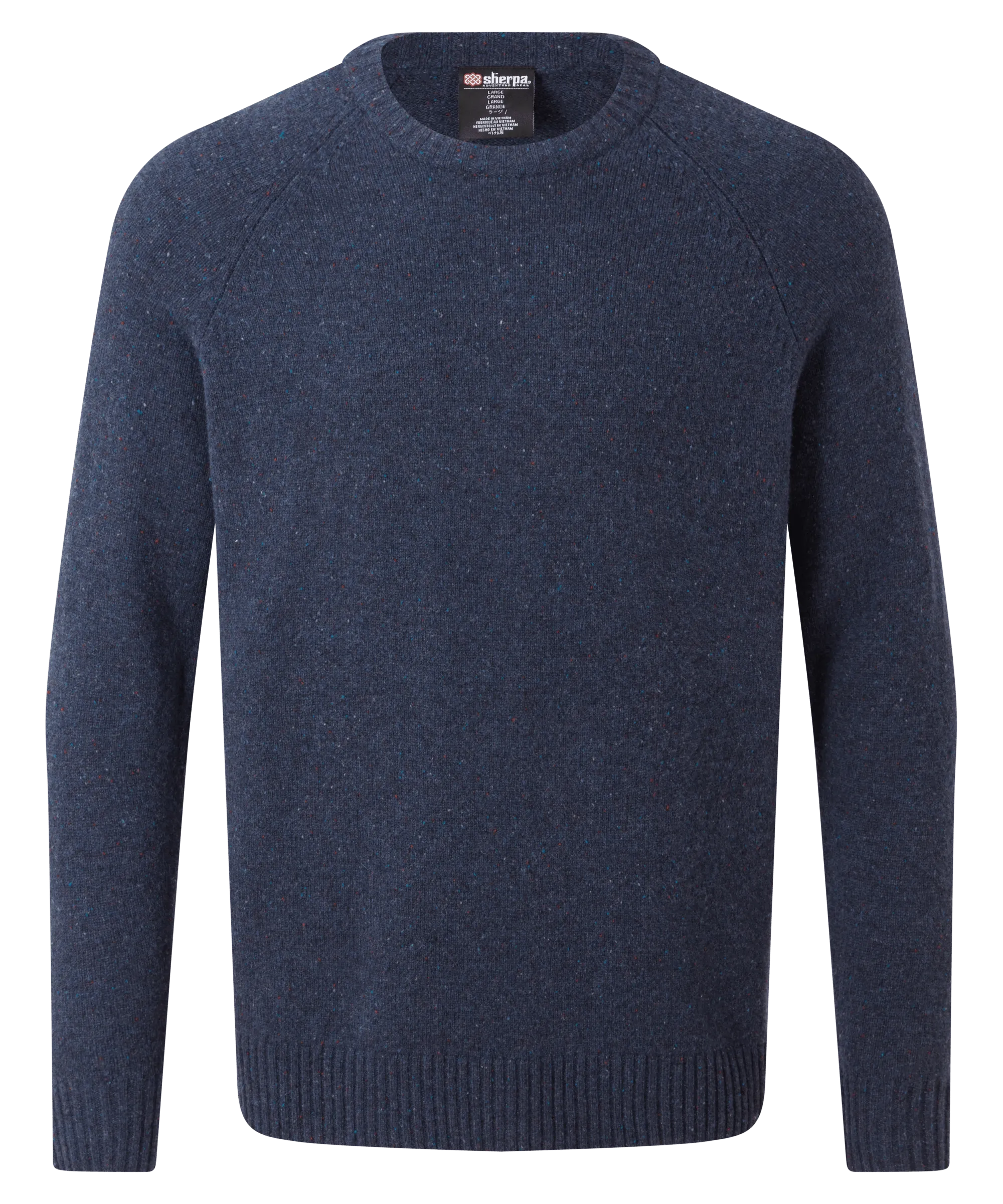 Kangtega Crew Sweater - Rathee Blue