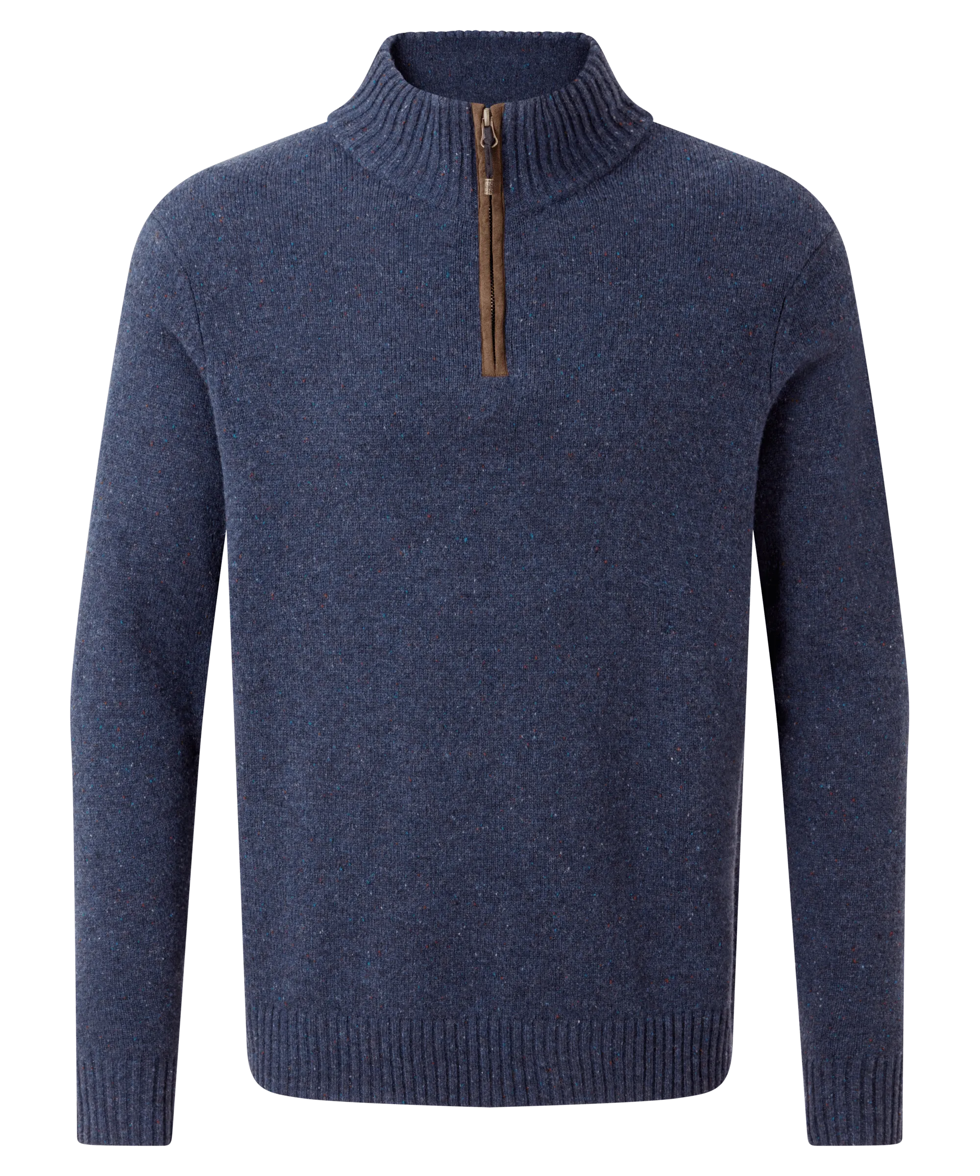 Kangtega Quarter Zip Sweater - Rathee Blue