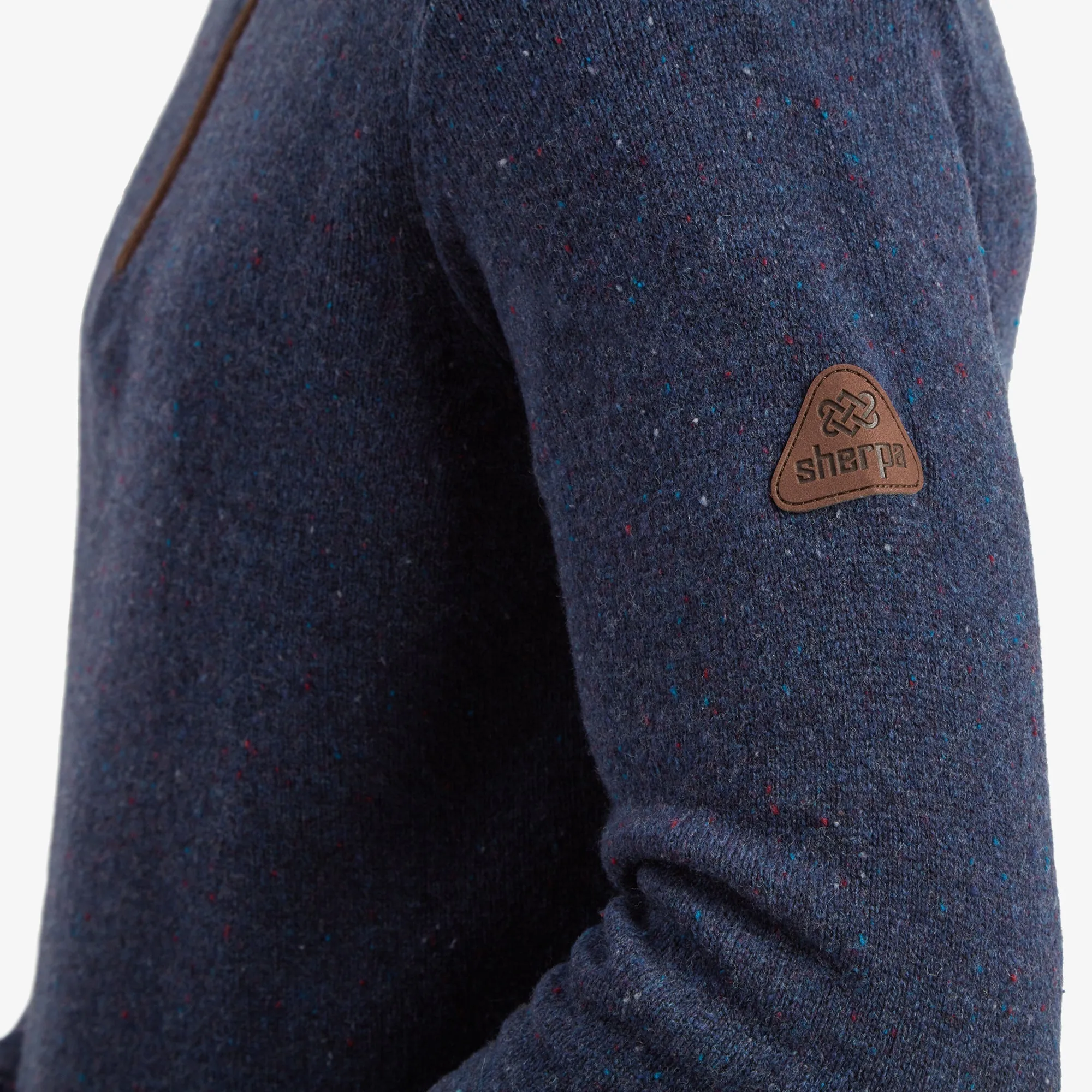 Kangtega Quarter Zip Sweater - Rathee Blue