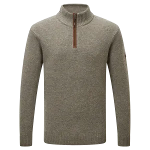 Kangtega Quarter Zip Sweater - Sage