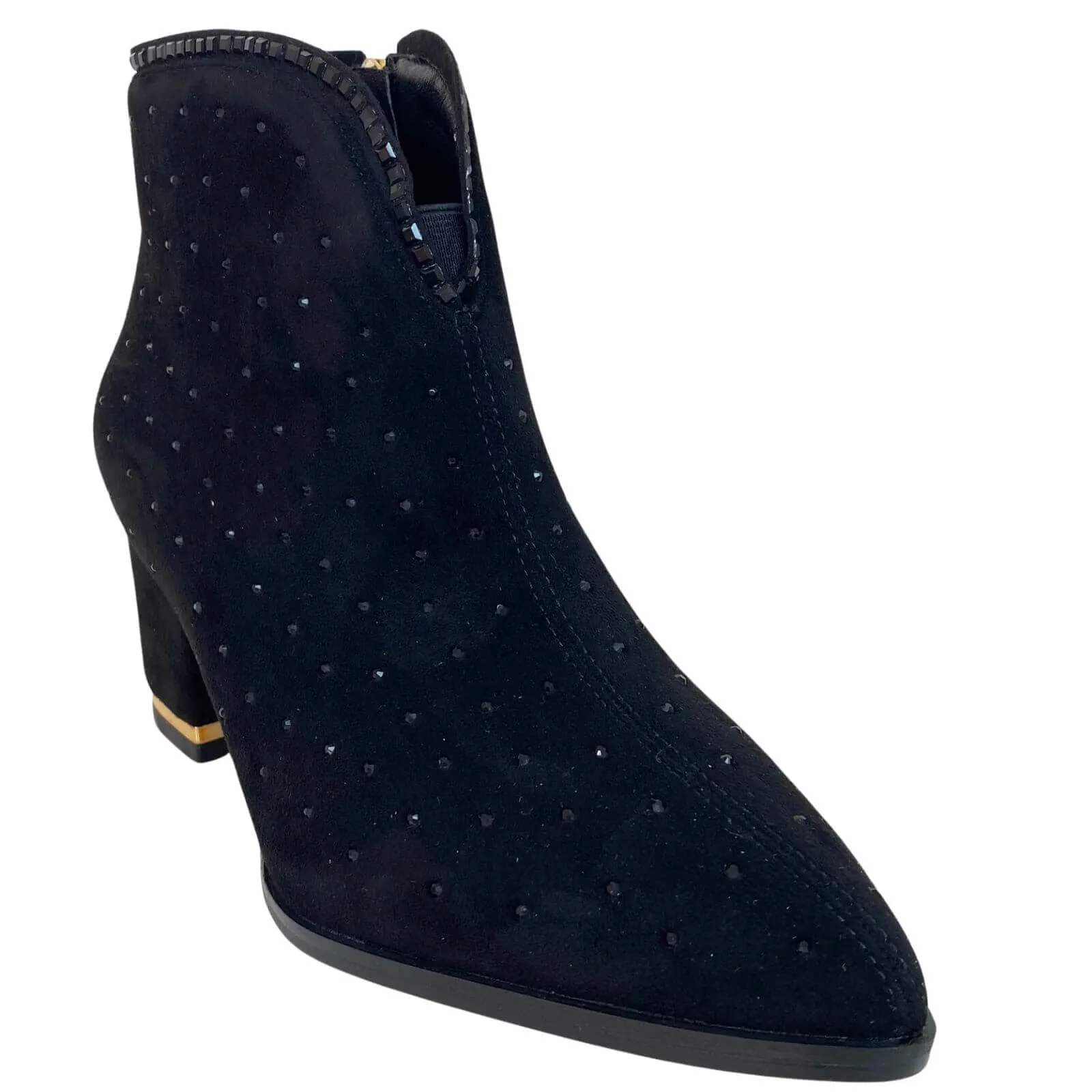 Kate Appleby Tynan Sparkly Pointed Toe Boots - Black