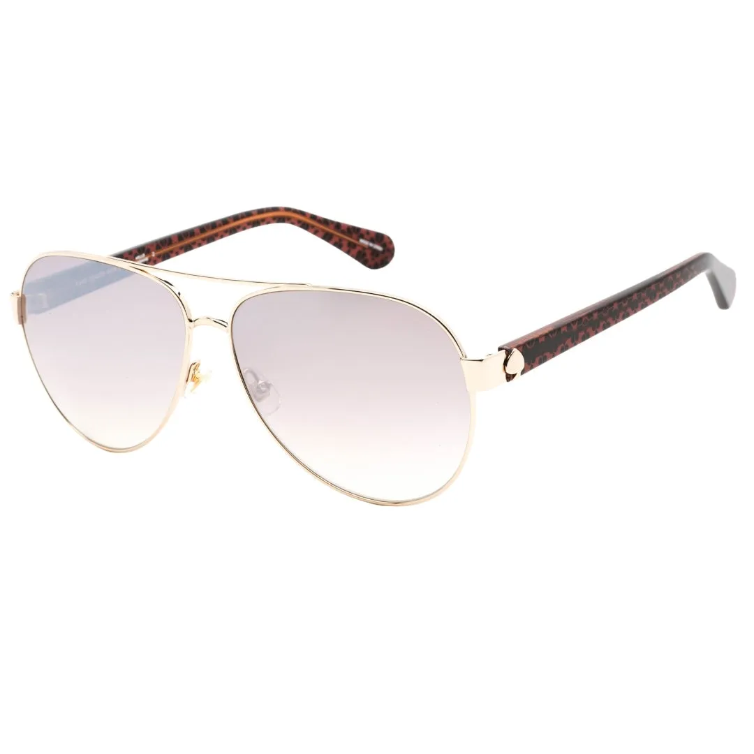 Kate Spade Womens Geneva 0EYR NQ Sunglasses Rose Gold