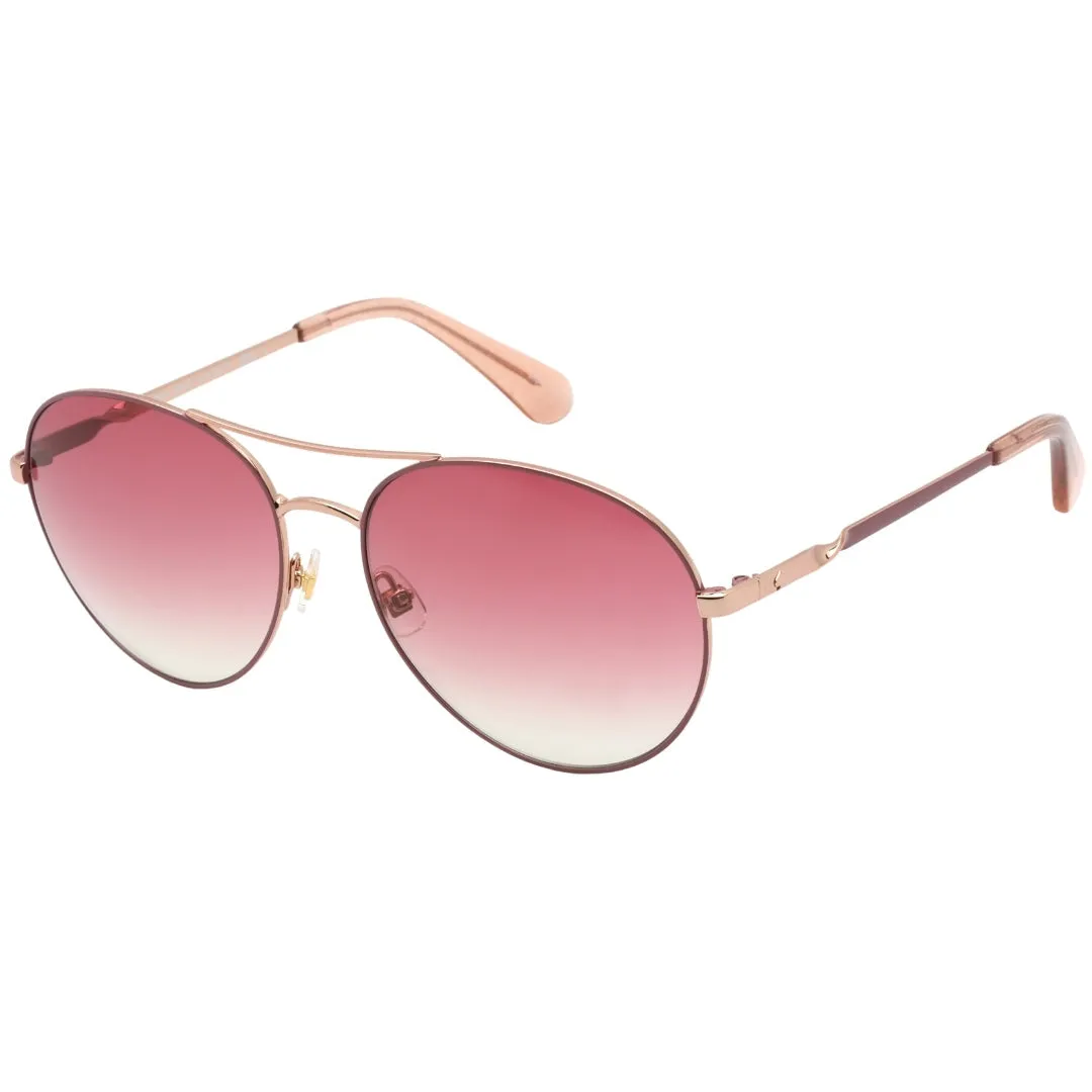 Kate Spade Womens Joshelle 035J 00 Sunglasses Rose Gold