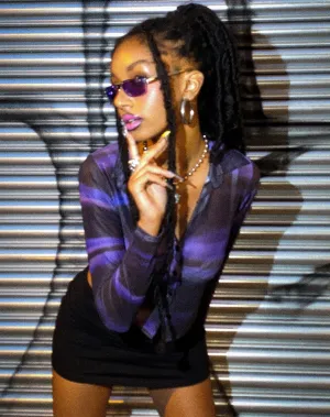 Kelly Shirt in Cosmic Melt
