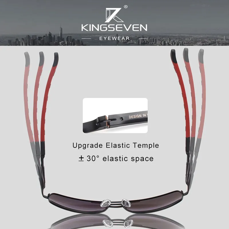 KINGSEVEN Vintage Polarized Sunglasses