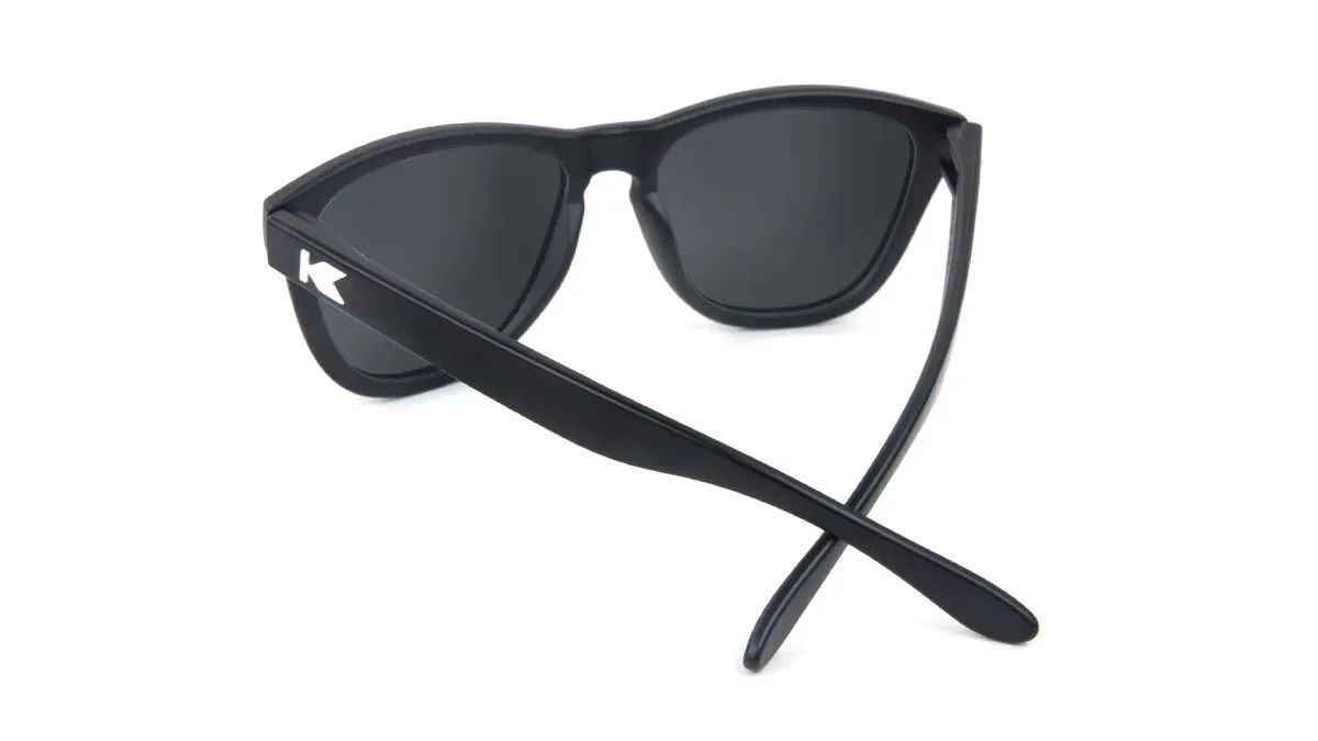 Knockaround Sunglasses - Kids Premiums Polarized - Black/Smoke