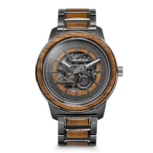 Koa Gunmetal Barrel Automatic 46mm
