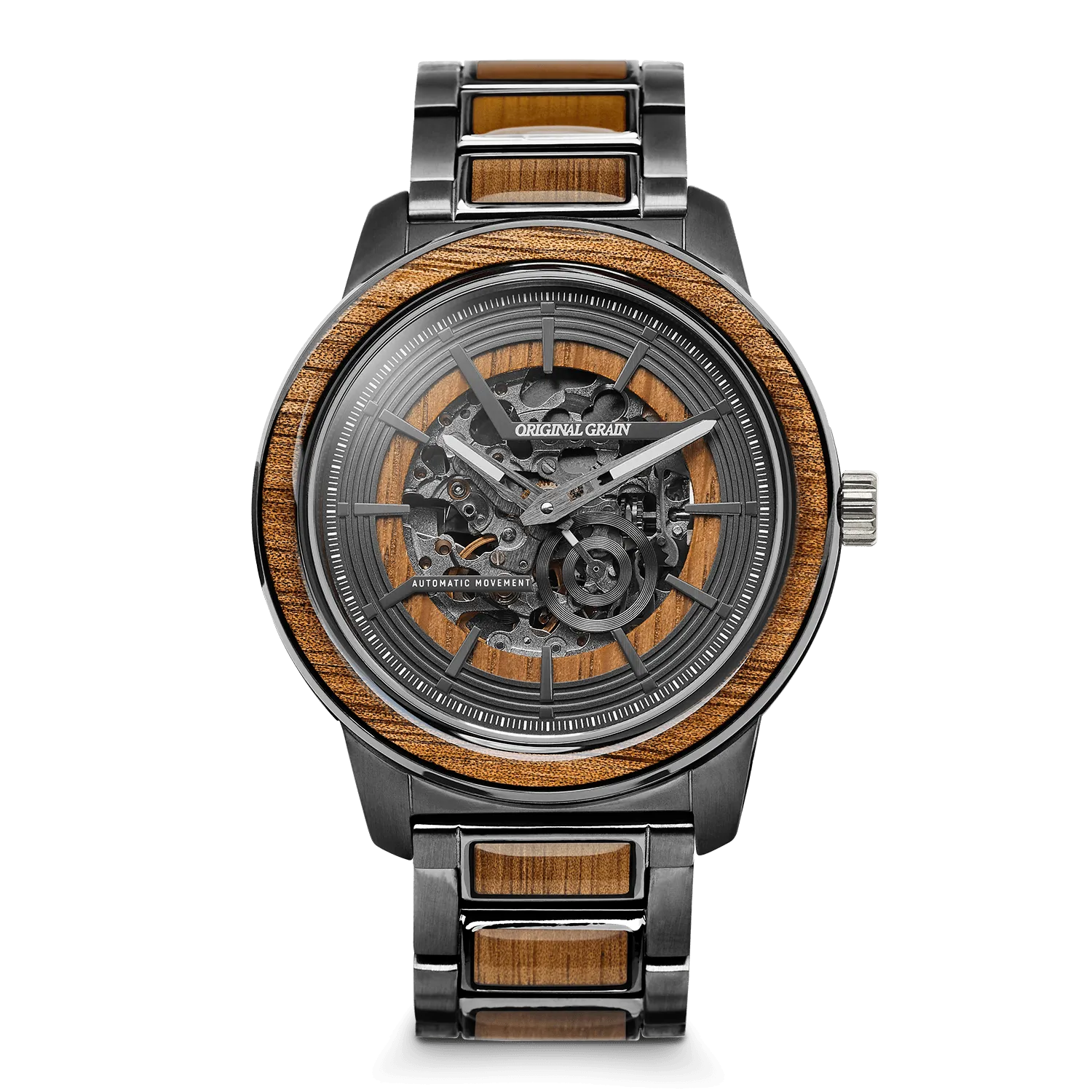 Koa Gunmetal Barrel Automatic 46mm