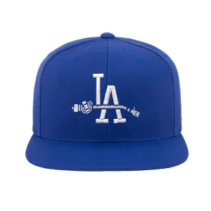 LA Tone Arm Snapback Hat (Royal Blue)