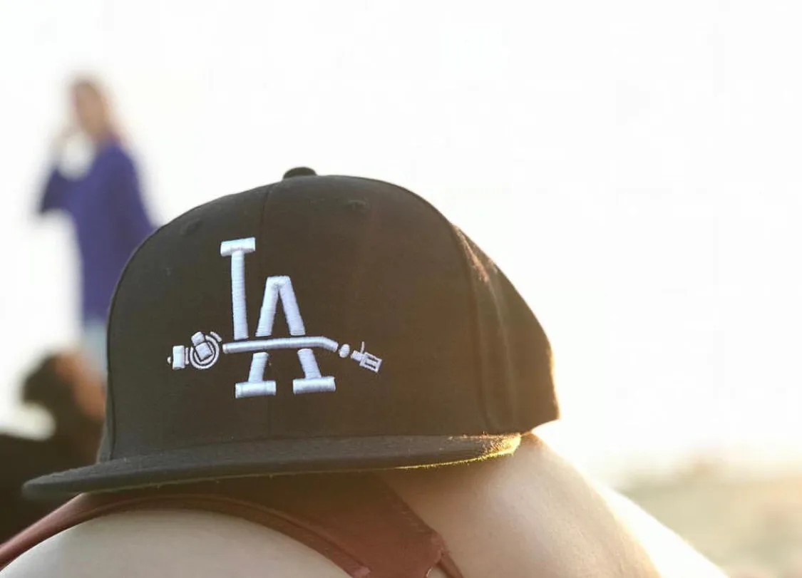 LA Tone Arm Snapback Hat