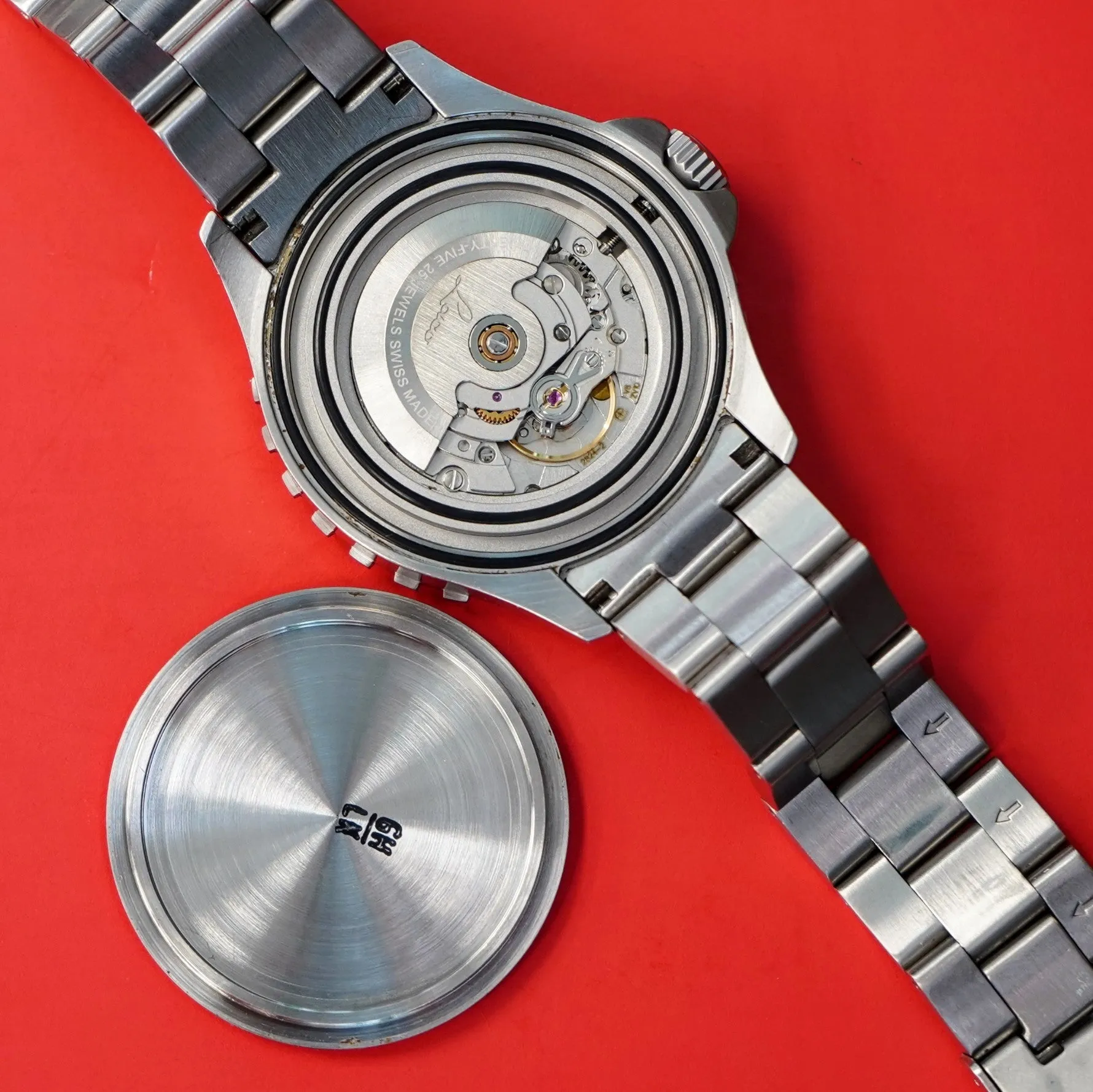LACO Automatic Diver Watch Himalaya 42 MB 30ATM Wristwatch 862106.MB - Box & Papers!