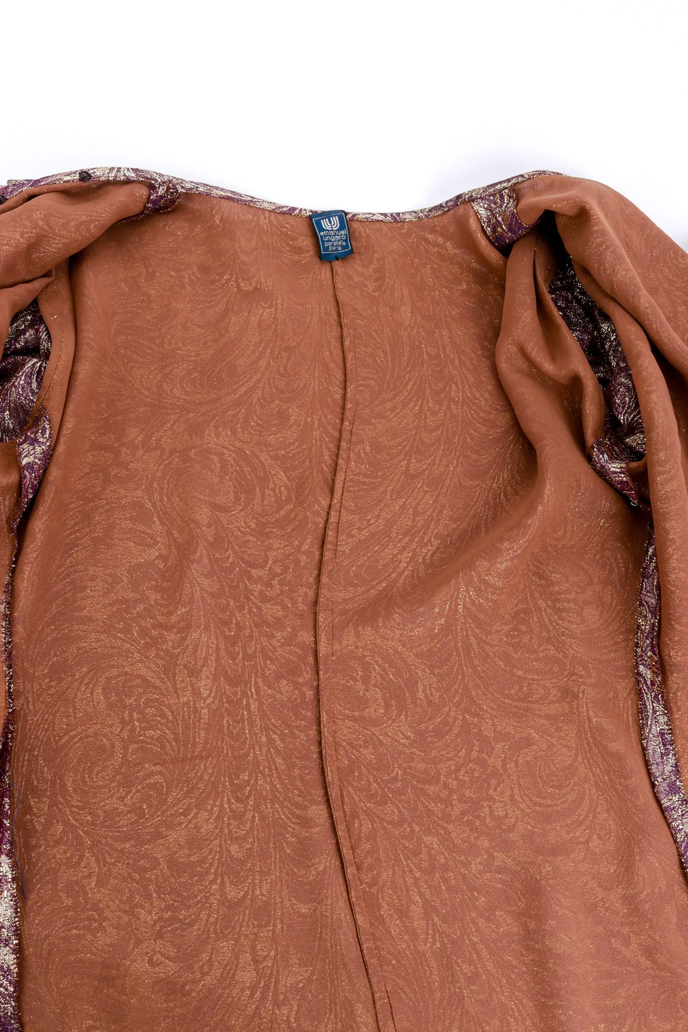 Lamé Blouse & Pleated Pant Set