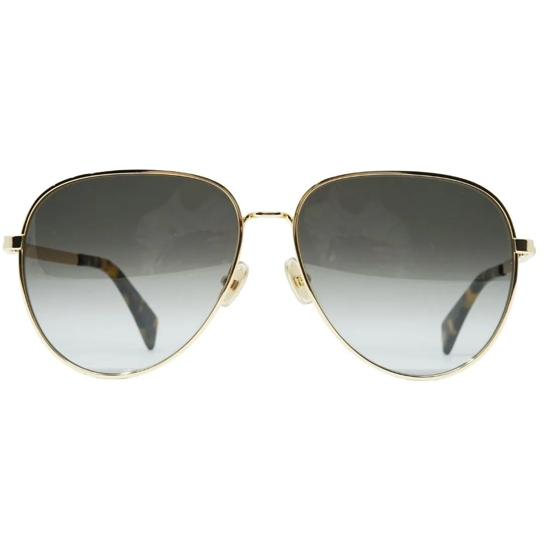 Lanvin Mens LNV107S 714 Sunglasses Gold