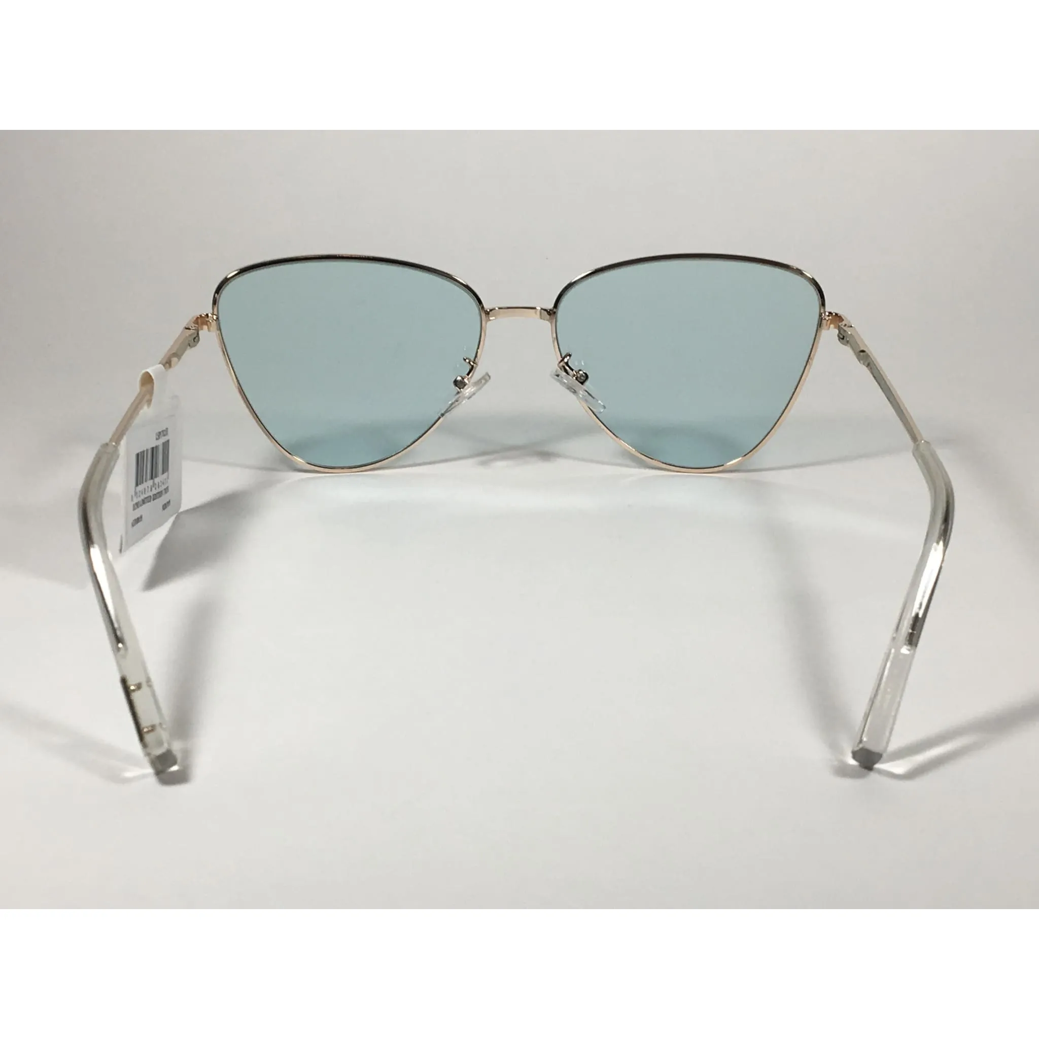 Le Specs Echo Limited Butterfly Cat Sunglasses Gold Frame Mint Blue Green Lens LSP1702153