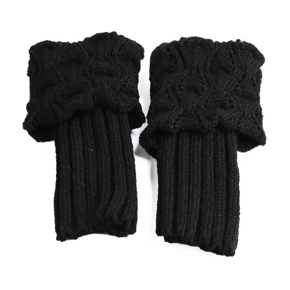 Leg Warmers Over Ankle Boots