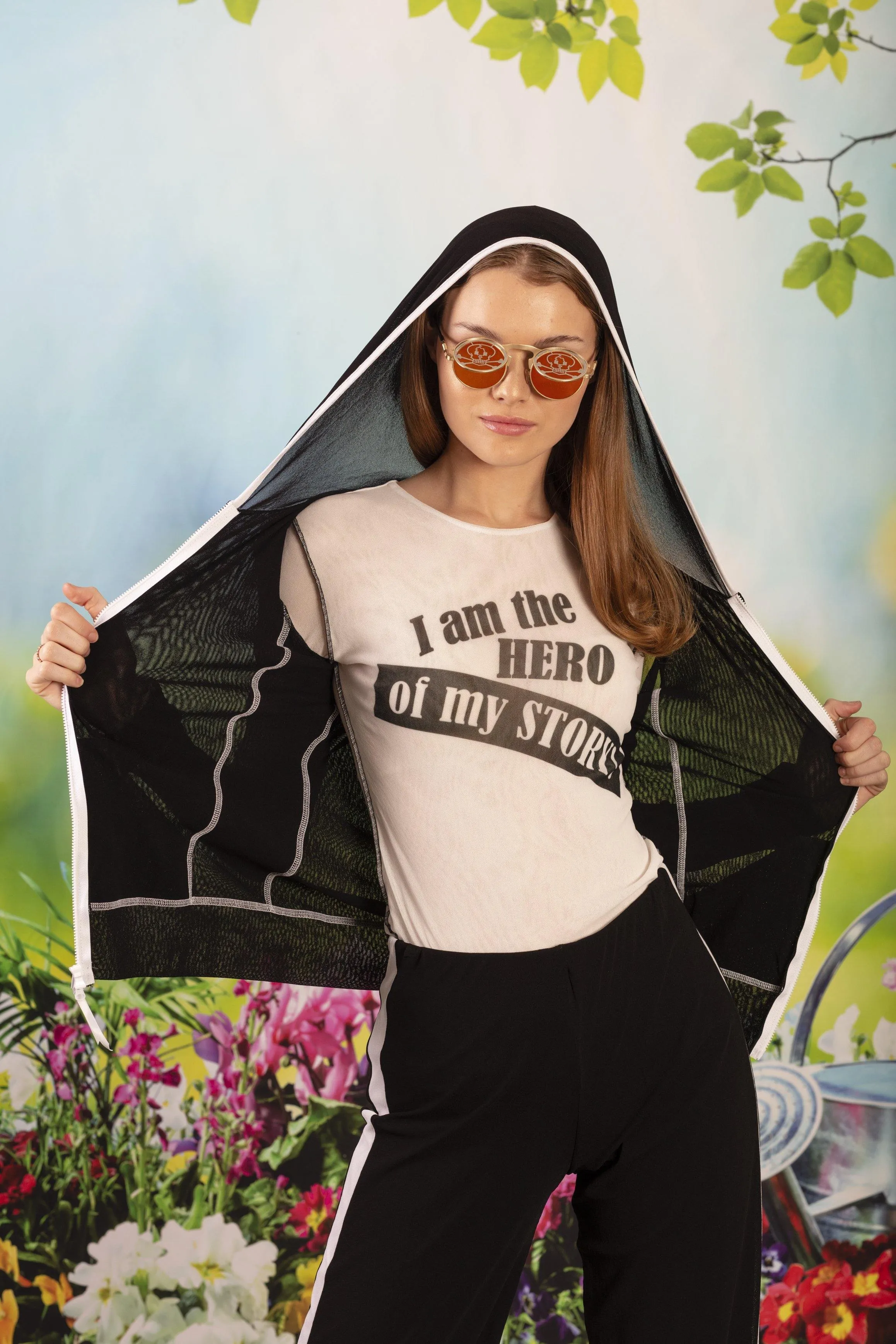 Leisure Mesh Hoodie
