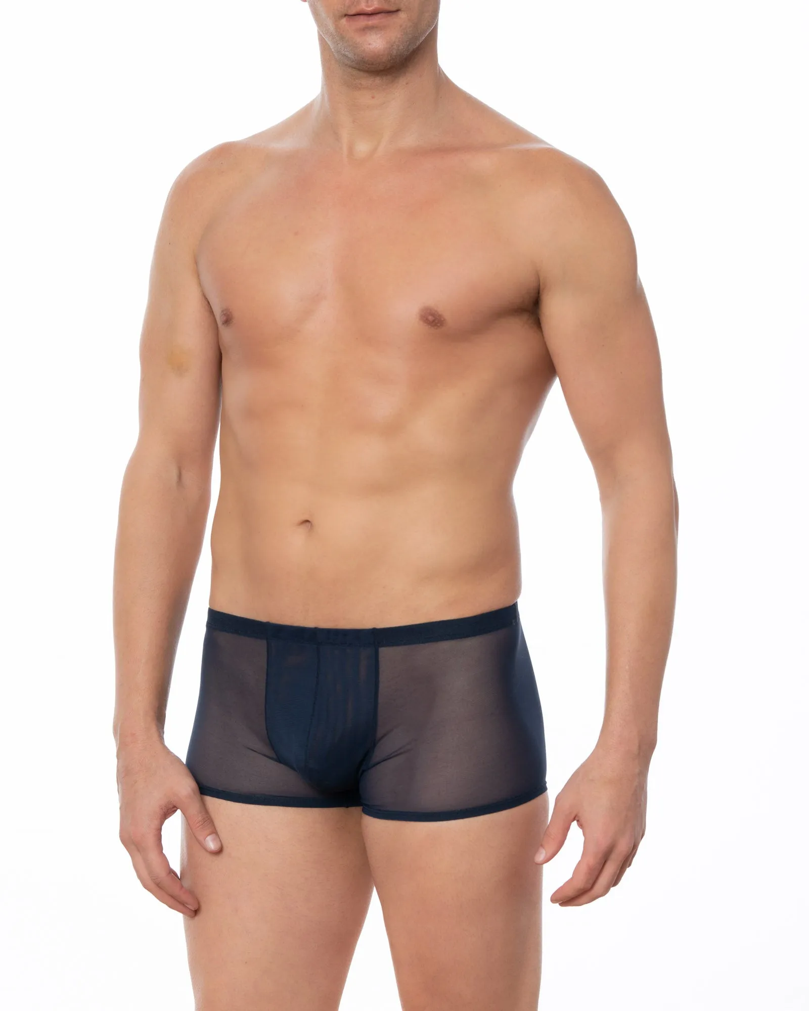 Lemon Yellow - GRANT Sheer Mesh Boxer Brief