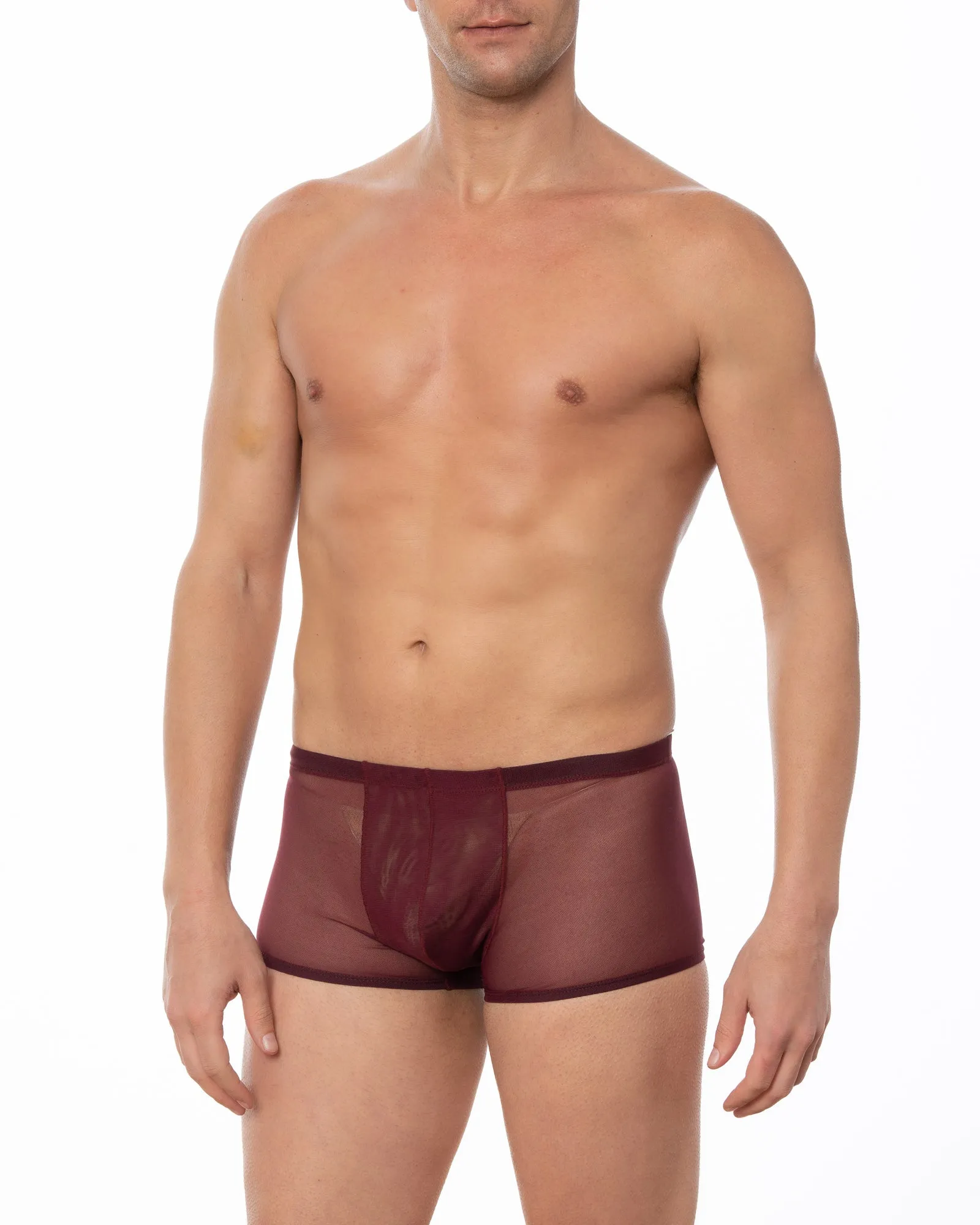 Lemon Yellow - GRANT Sheer Mesh Boxer Brief