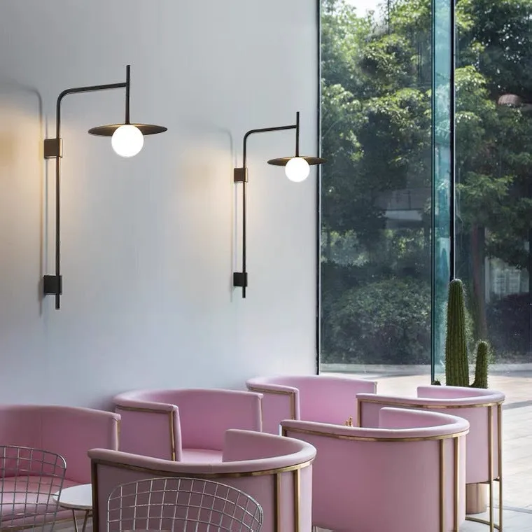 LI Rocker Arm Wall Lamp