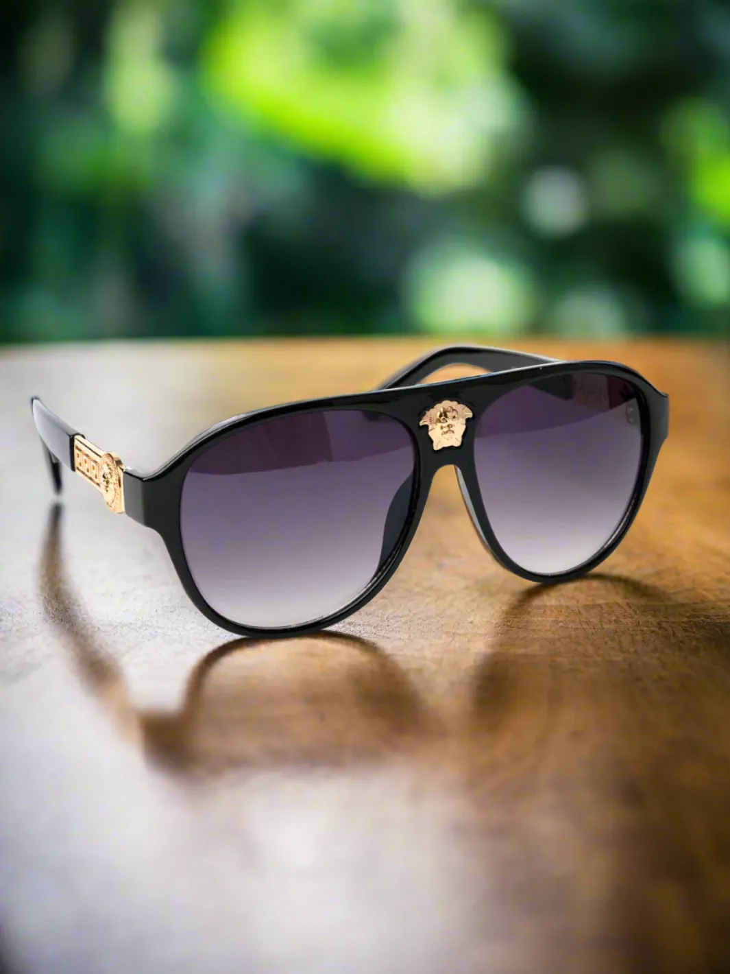 LIONESS SUNGLASSES with gold trim (sold out)