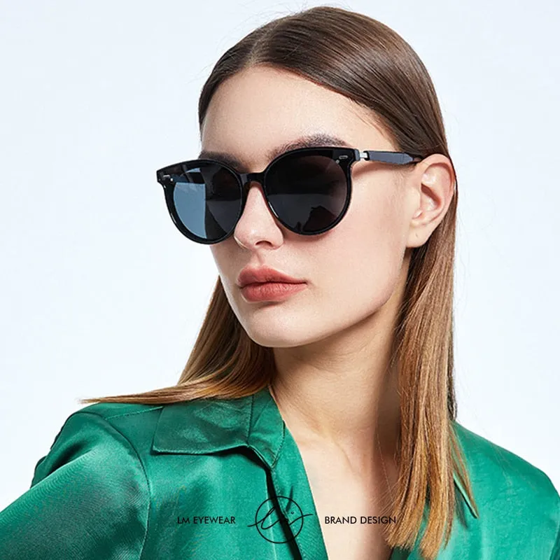 LM New TR90 Frame Polarized Sunglasses Women Men Fashion