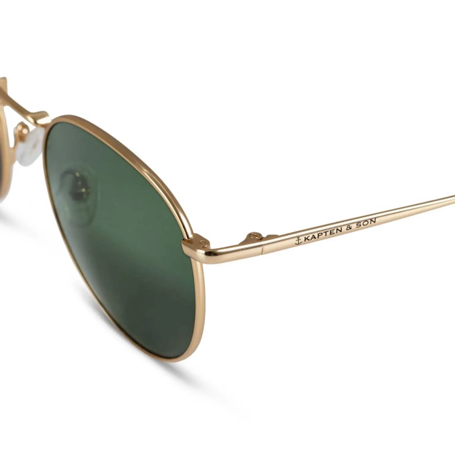 London Large Gold Green