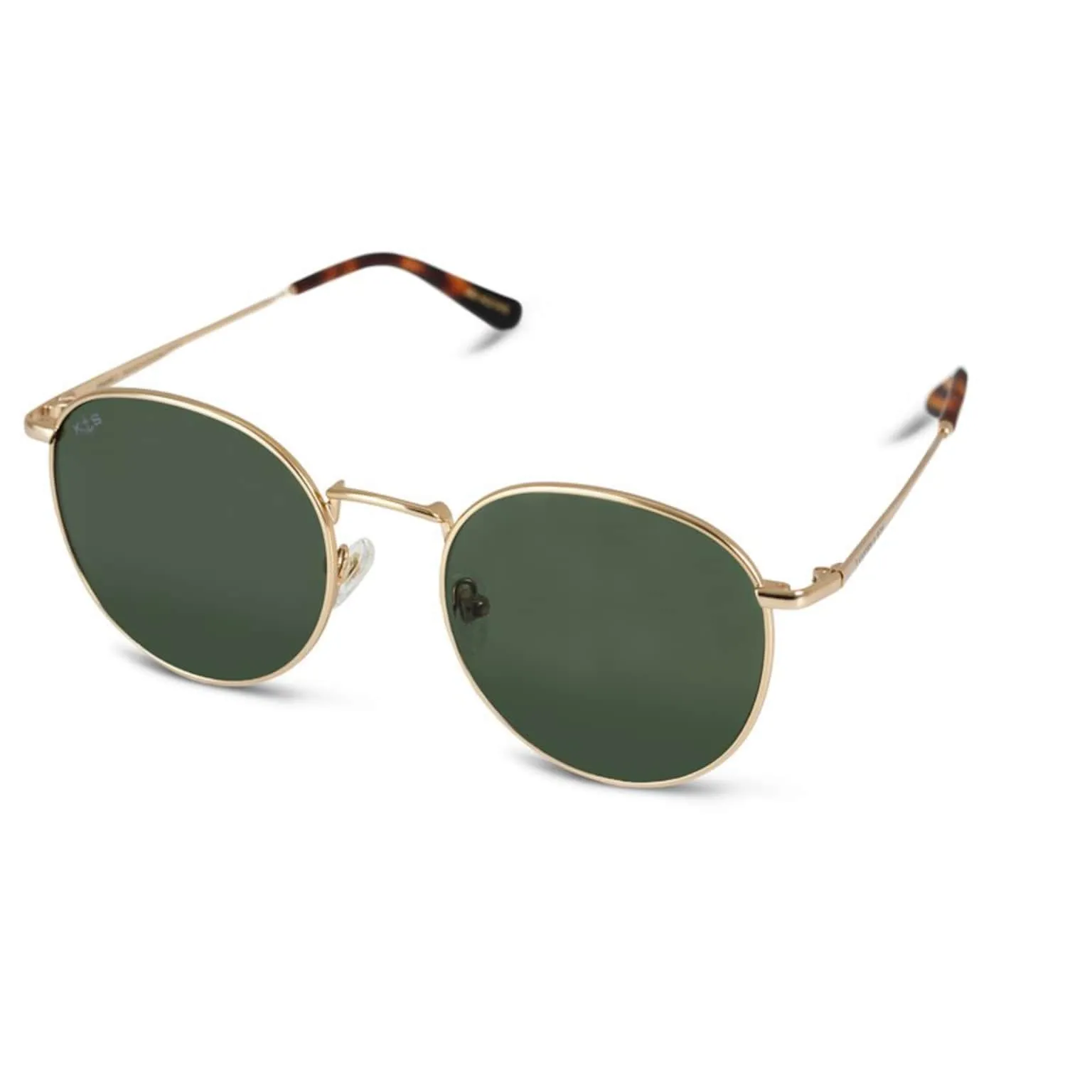 London Large Gold Green
