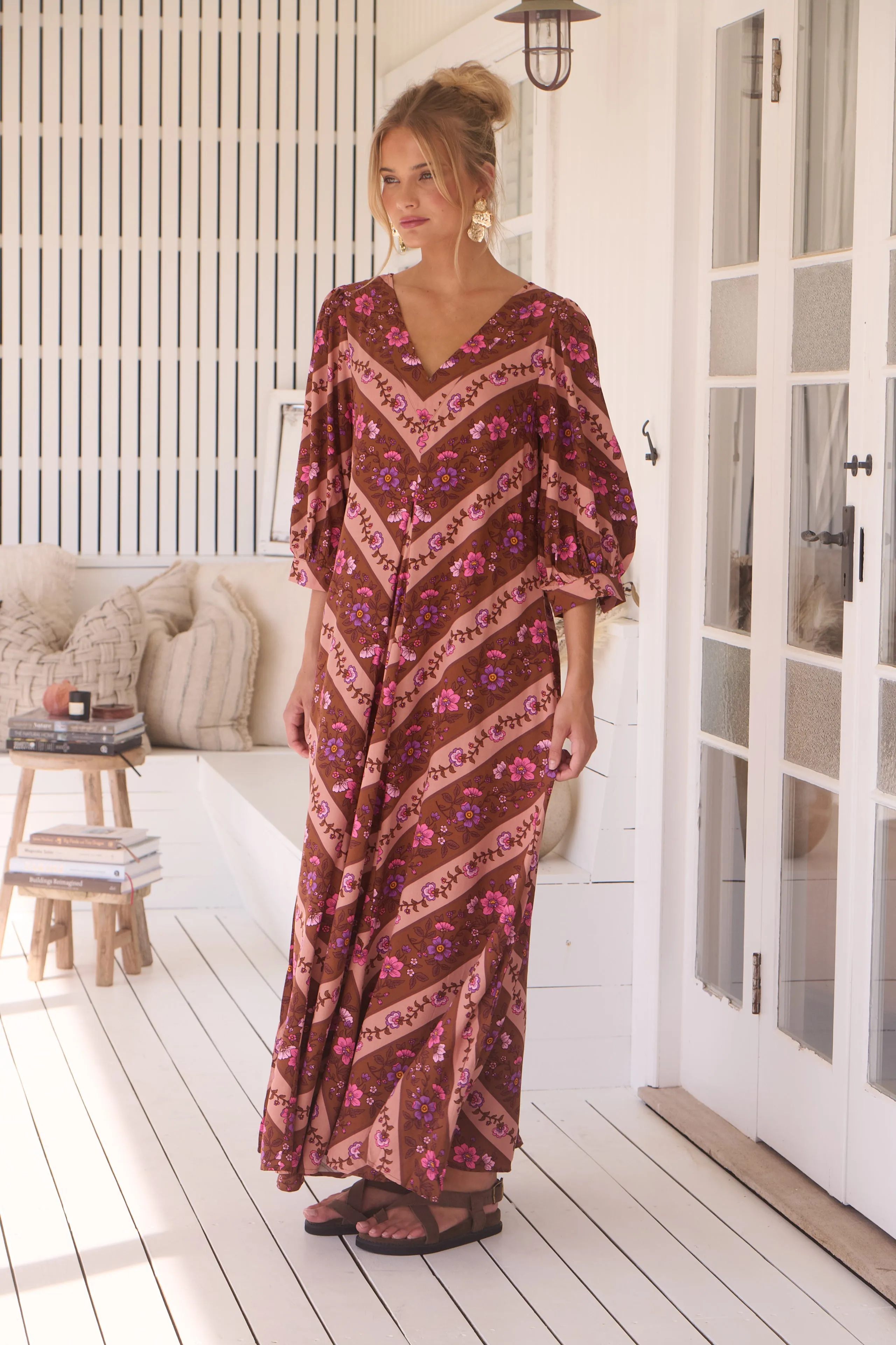 London Maxi Dress - Savanna