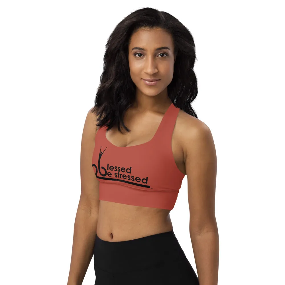 Longline sports bra