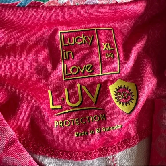 Lucky in Love Tennis Shirt and Skirt Set