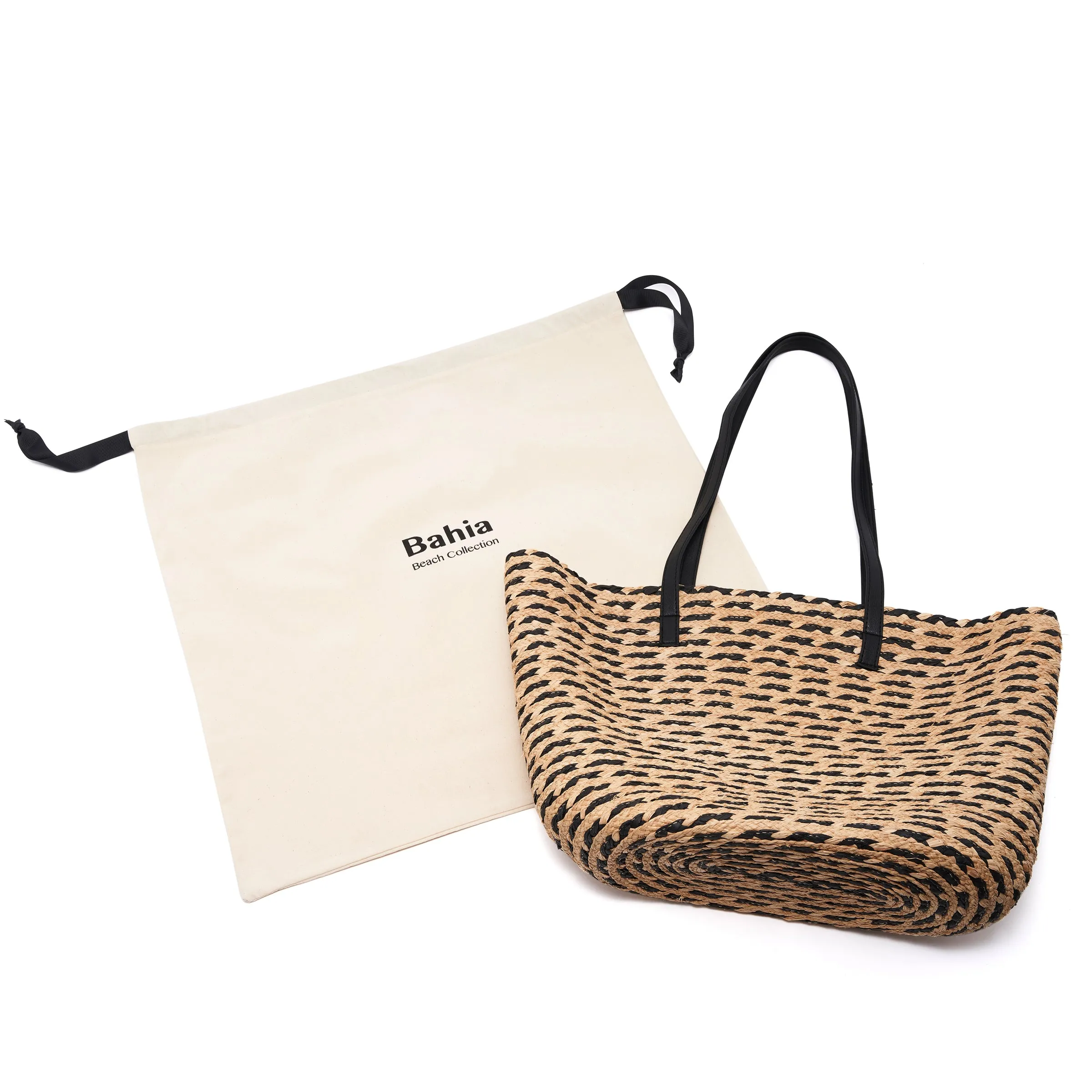 Lulabelle Raffia Patterned Beach Bag