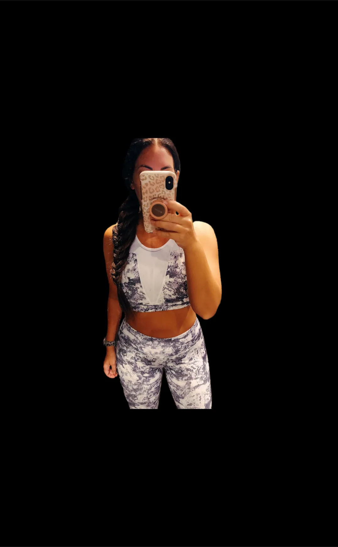 Magnificent Marble Sports Bra