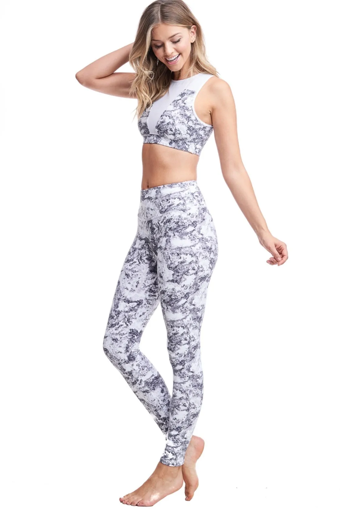 Magnificent Marble Sports Bra