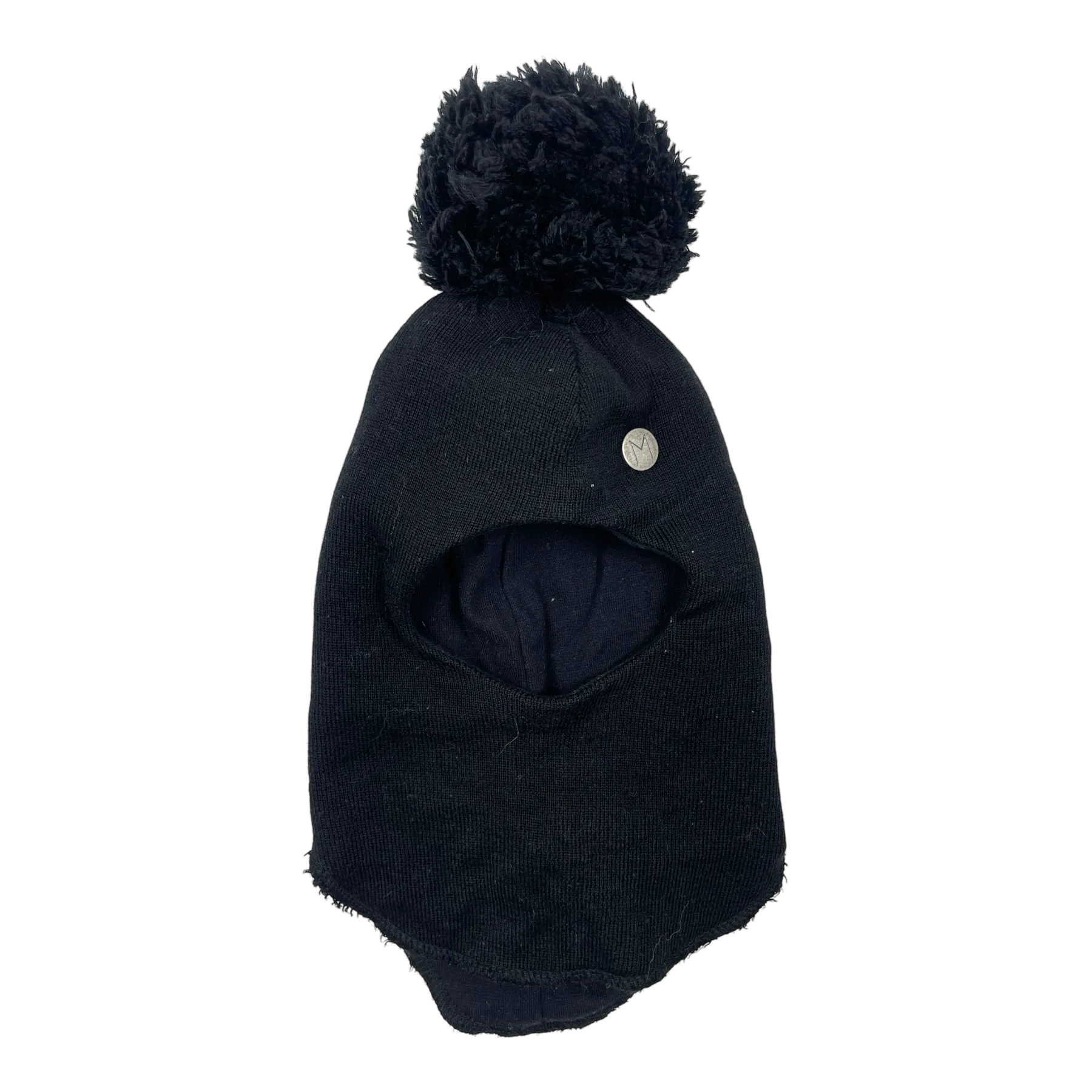 Mainio merino balaclava, black | 6-24m