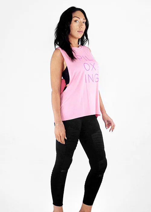 MELROSE MESH MUSCLE TANK