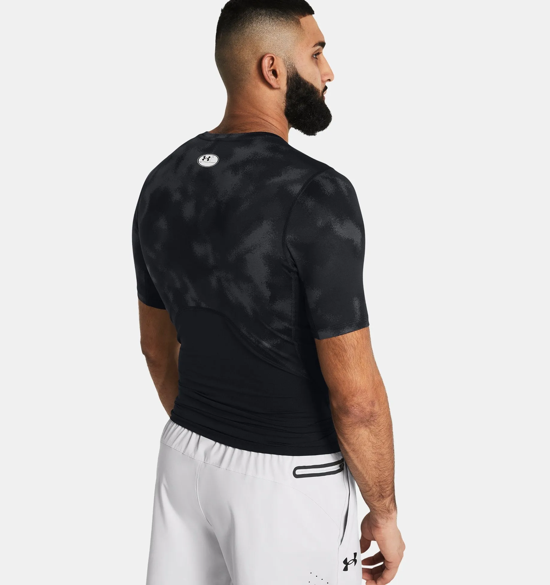 Men's HeatGear Armour Printed Short Sleeve
