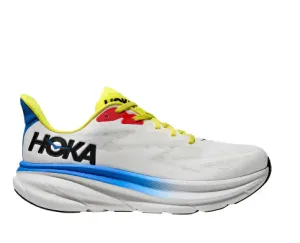 MEN'S HOKA CLIFTON 9 | BLANC DE BLANC / VIRTUAL BLUE