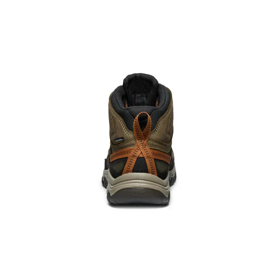MEN'S KEEN TARGHEE IV WATERPROOF HIKING SHOE | SEA TURTLE / ROASTED PECAN