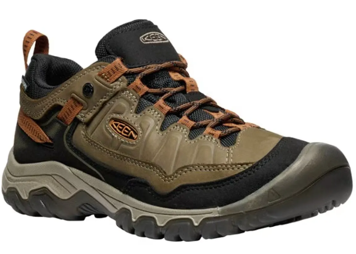 MEN'S KEEN TARGHEE IV WATERPROOF HIKING SHOE | SEA TURTLE / ROASTED PECAN