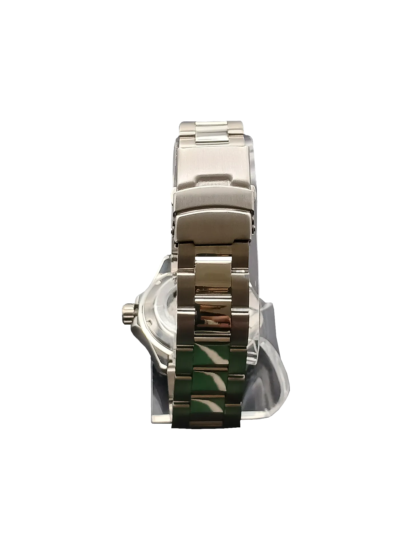Men's Premier Automatic Watch – Black Dial & Stainless Steel Band #50390