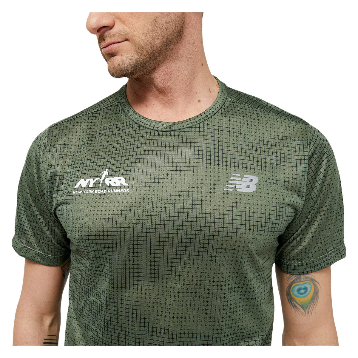 Men's Run For Life Printed Impact Run Short Sleeve