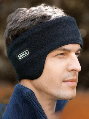 Men's Winter Padded Ear Warmers - Thickened Cold & Wind Protection Earmuffs