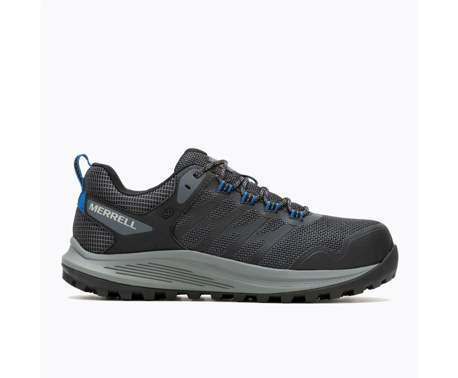 Merrell Men's Nova 3 Carbon Fiber Work Shoe Black Mesh J005481